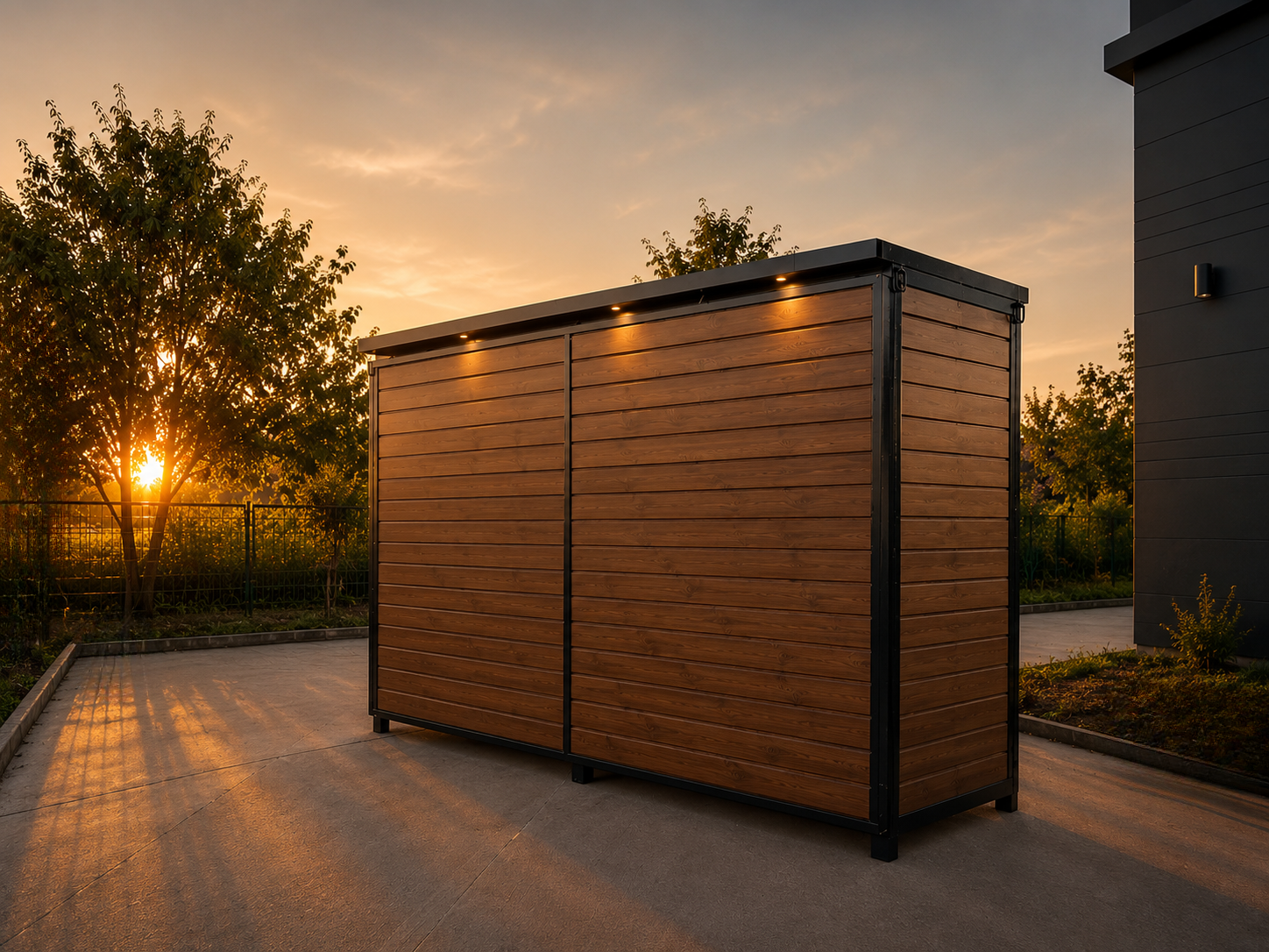 Outdoor kitchen cabinet